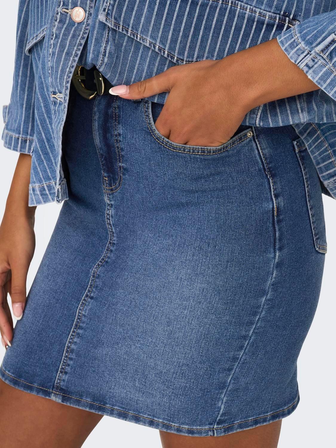 Спідниця ONLY 15325894П M Денім - фото 3 Спідниця ONLY 15325894П M Денім - фото 3