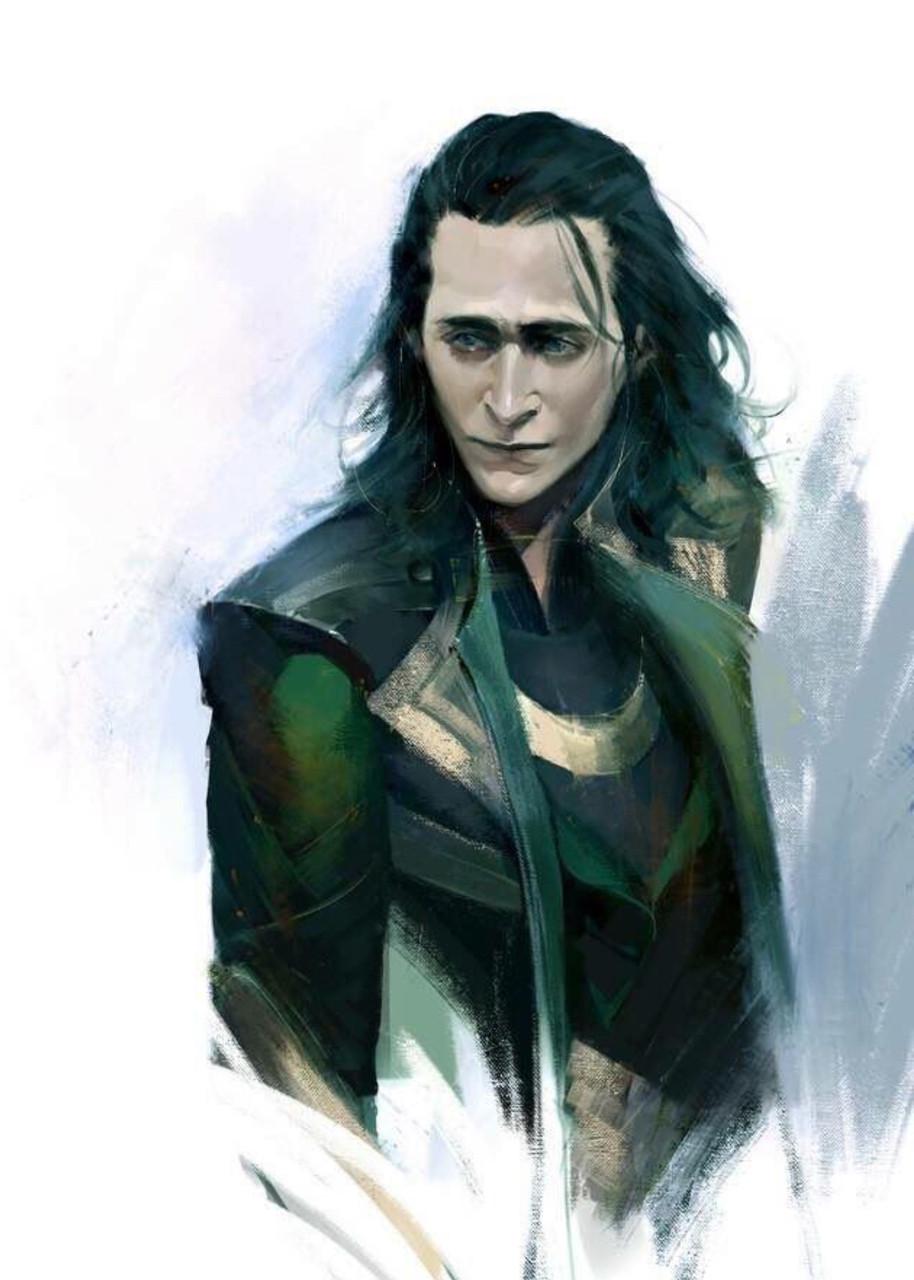 Картина постер Gee! Loki Локи минимализм 40х60 см LK.09.020