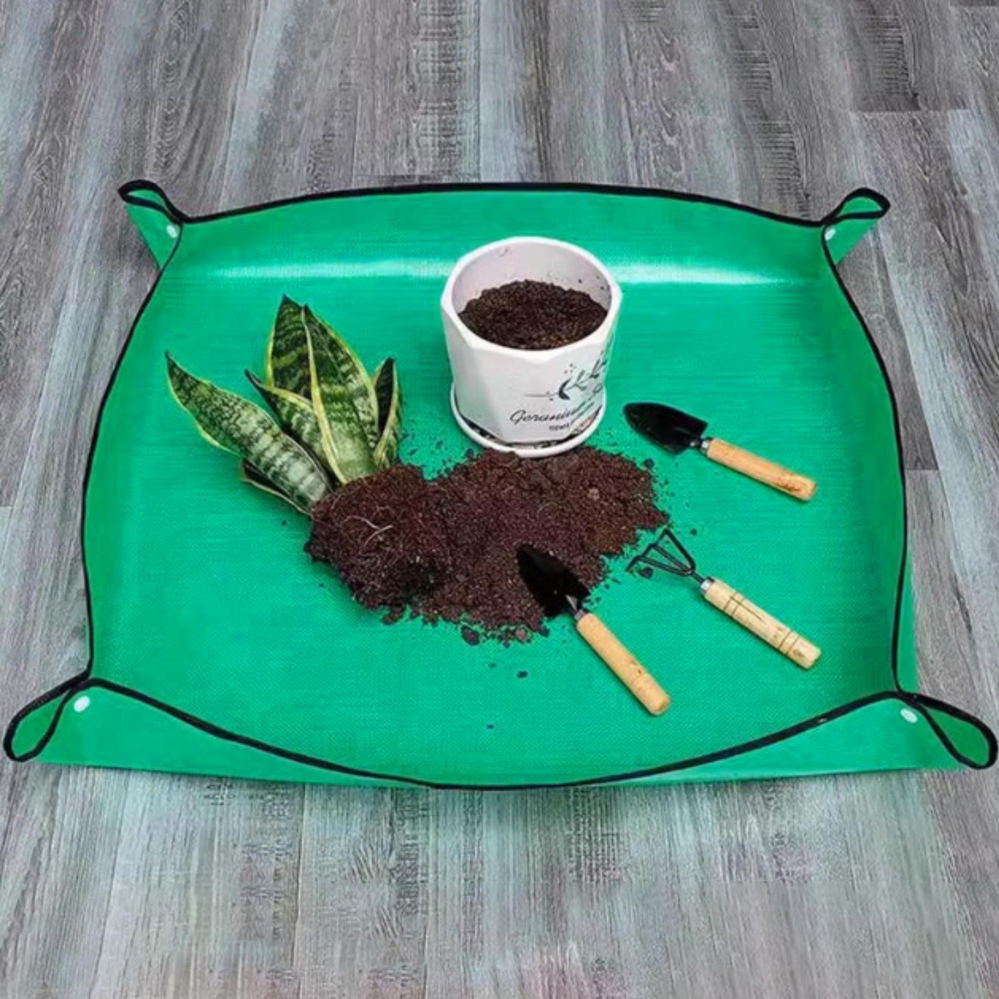 Килимок для посадки кімнатних і садових рослин Зелений - фото 4 Килимок для посадки кімнатних і садових рослин Зелений - фото 4