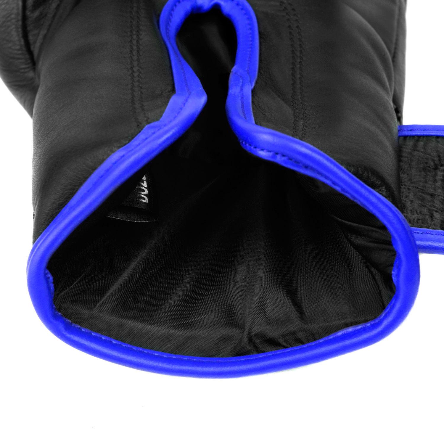 Боксерские перчатки Dozen Monochrome Training Boxing Gloves 10 ун. Черно-синий - фото 6 Боксерские перчатки Dozen Monochrome Training Boxing Gloves 10 ун. Черно-синий - фото 6