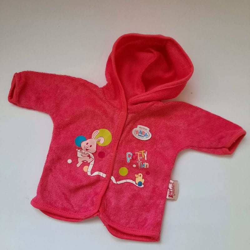 Халатик Zapf Creation Baby Born одежда для куклы 35 см