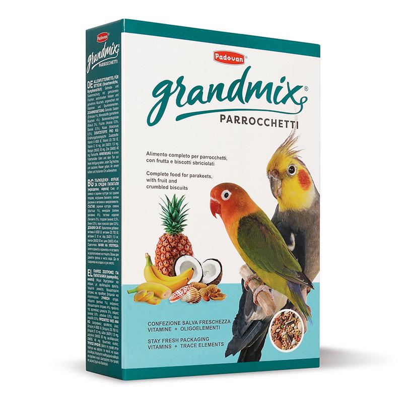 Корм для попугаев Padovan Grandmix Parrocchetti 400 г (24390184)