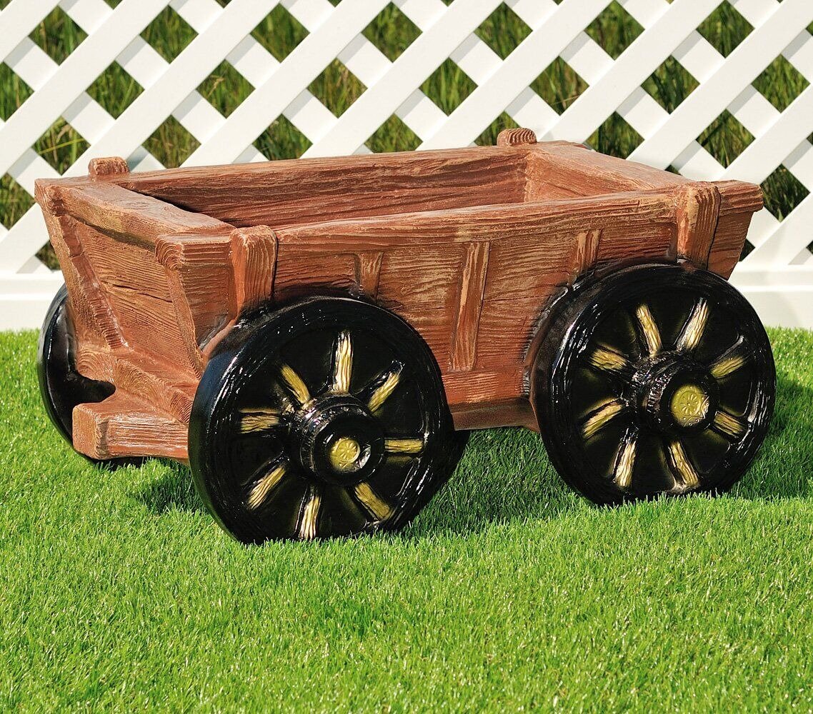 Подставка для цветов Телега средняя (4.0931.de) - фото 2 Подставка для цветов Телега средняя (4.0931.de) - фото 2