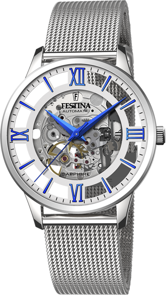 Наручные часы Мужской Festina F20534/1 Automatic Skeleton