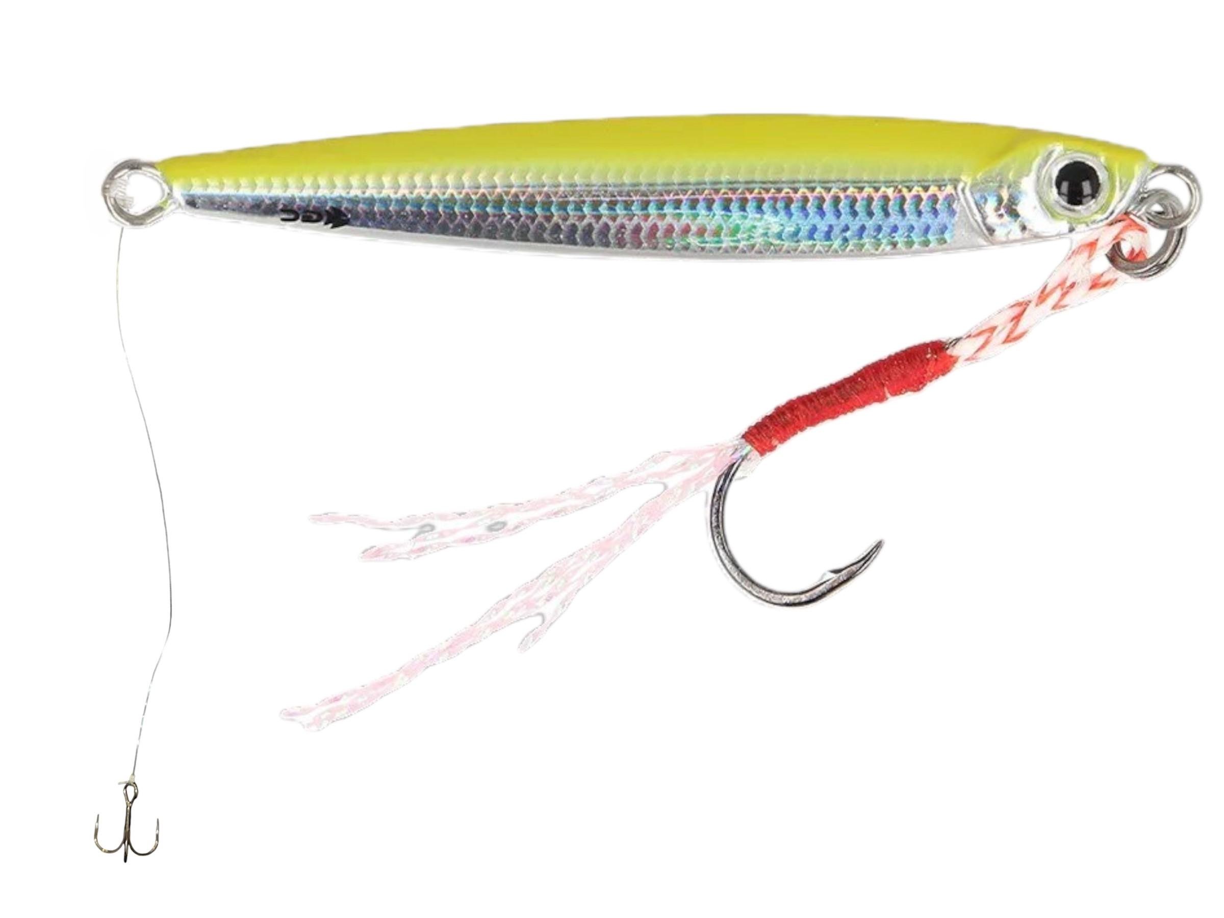 Пількер Golden Catch Dasher 213 UV з повідцем та трійником для лову саргану/ставриди/луфаря/жереха/судака 10 г (15947815436)