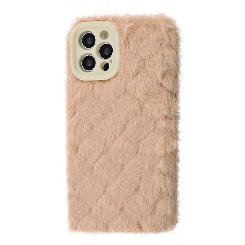 Чехол для телефона PRC Fluffy Love Case iPhone 12 Pro Max Pink sand Чехол для телефона PRC Fluffy Love Case iPhone 12 Pro Max Pink sand