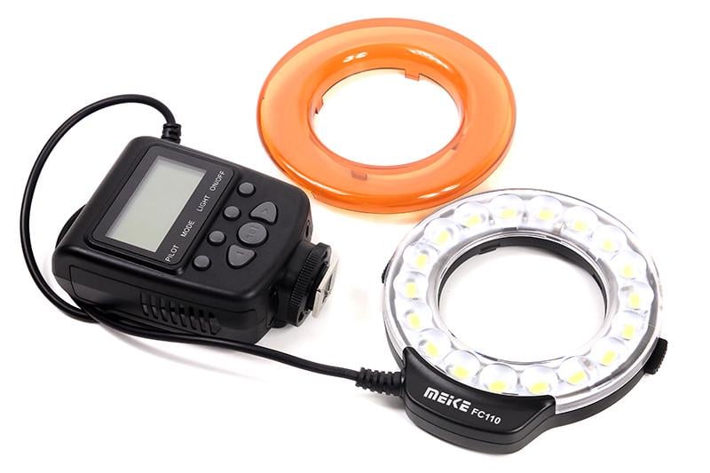 Макровспышка кольцевая Meike FC110
