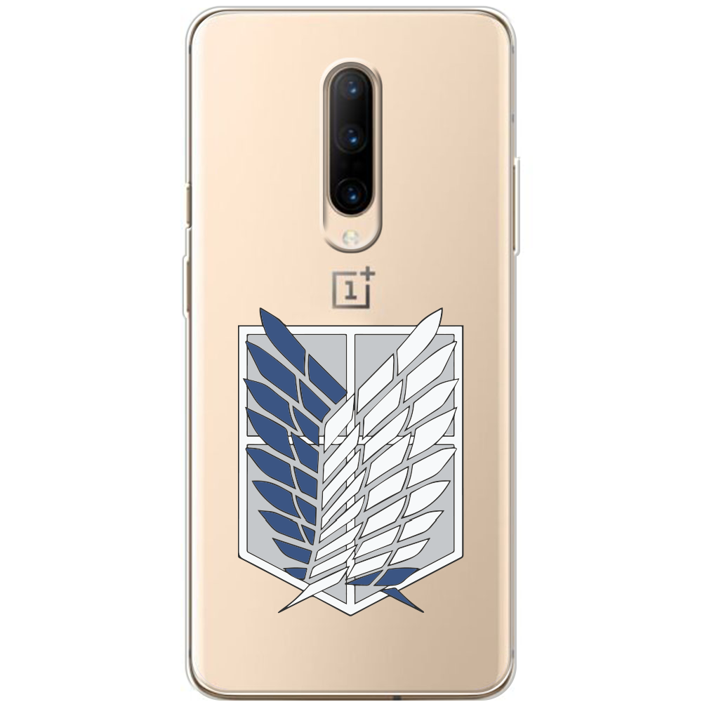 Чохол BoxFace OnePlus 7 Pro Атака Титанів Крила Свободи Прозорий силікон (37257-bk88-37257)