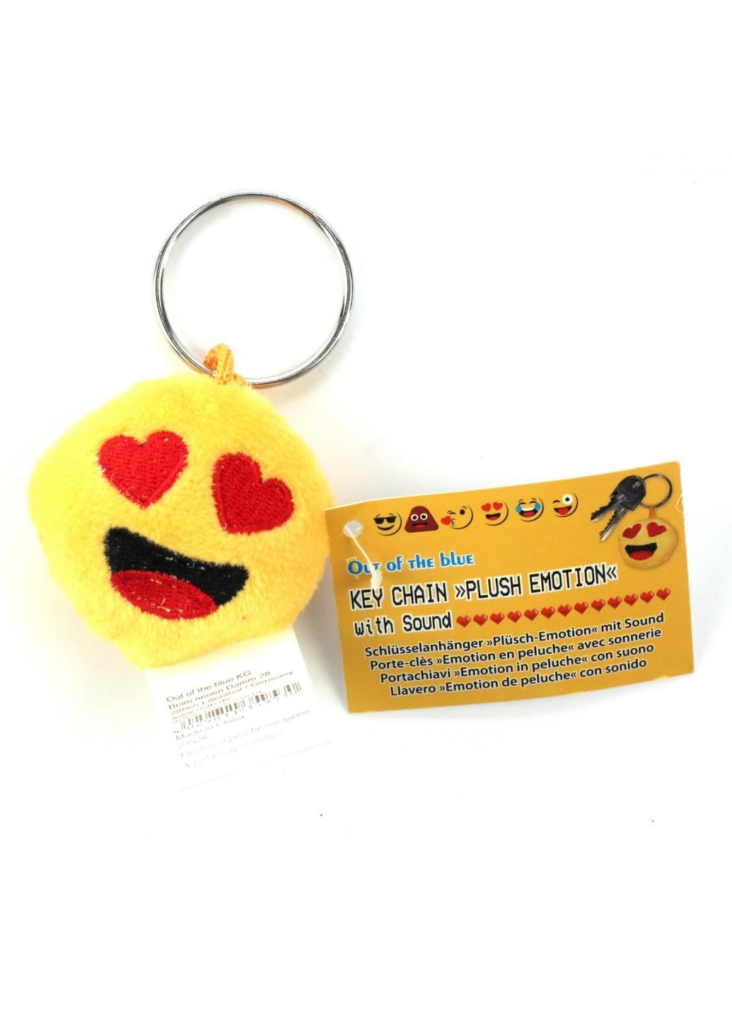 Брелок Plush Emotion Обличчя закохані очі зі звуком (62/1019-6)