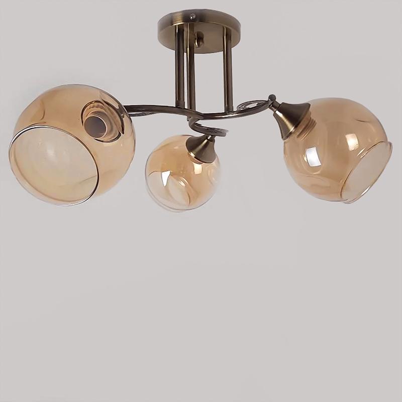Люстра потолочная Light House NM-17048/3 AB Бронзовый