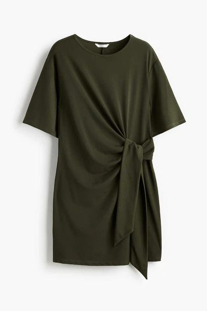 Платье H&M 1292919 XL Хаки