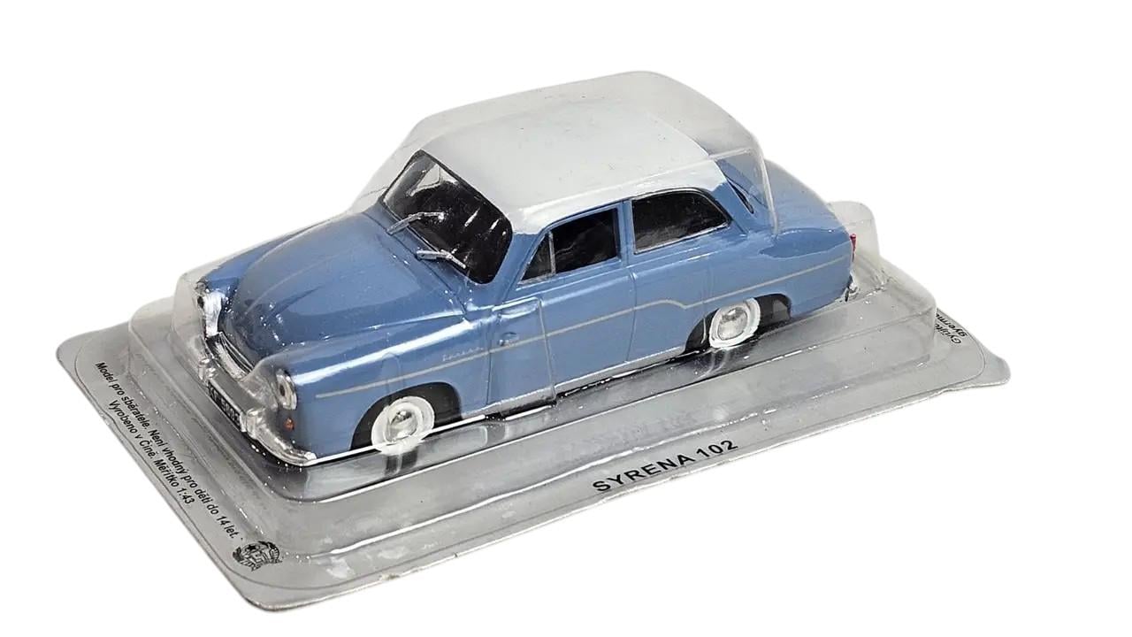 Коллекционная модель Syrena 102 DeAgostini 1:43