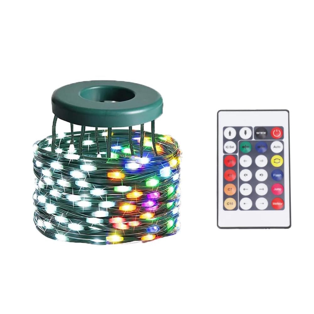 Гірлянда Lem Berger з кільцем на ялинку 10 ниток по 2,5 м 250 LED RGB USB (4009069)