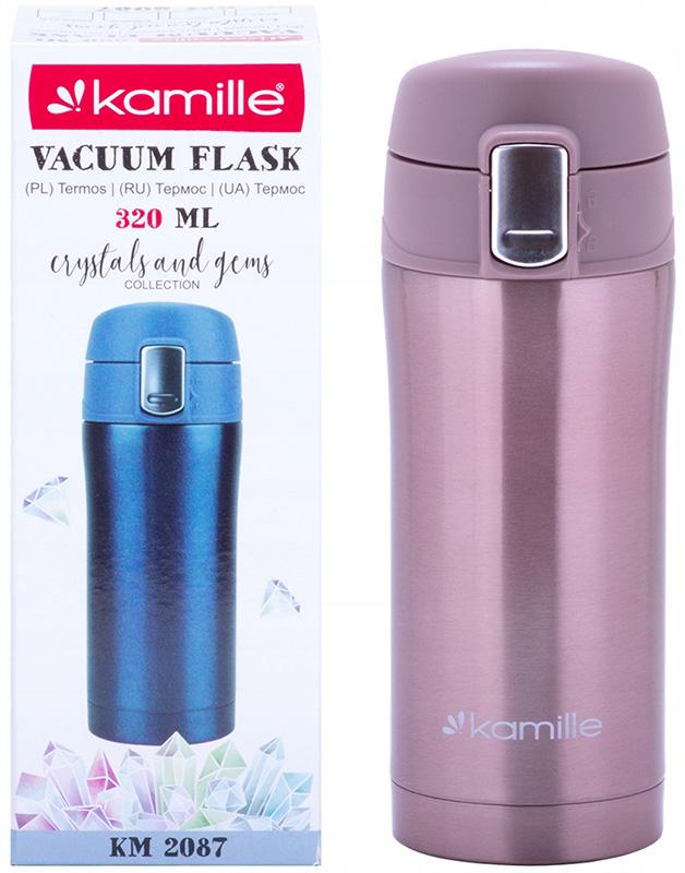 Термос Kamille Marigee з нержавіючої сталі 320 мл - фото 7 Термос Kamille Marigee з нержавіючої сталі 320 мл - фото 7