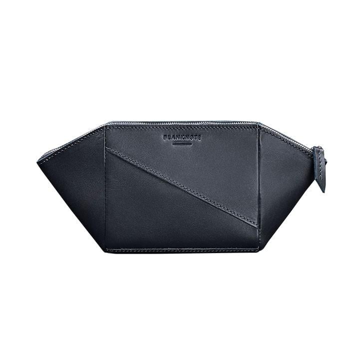 Косметичка жіноча шкіряна 2.0 Краст Темно-синій (A-026739)