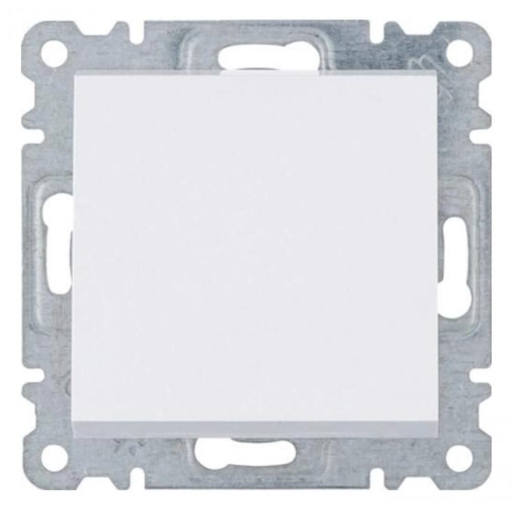 Выключатель одноклавишный Hager Lumina2/A проходной 10АХ/230V Белый (28685275)