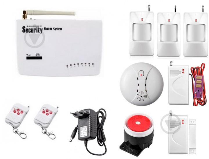 Охранная сигнализация GSM Kerui G10A kit для 3-х комнатной квартиры (HDFKFKLFKLFL67HHG)