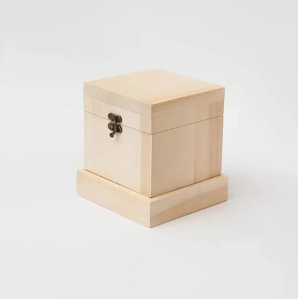 Заготовка шкатулки 12х12 см Липа (23702632)