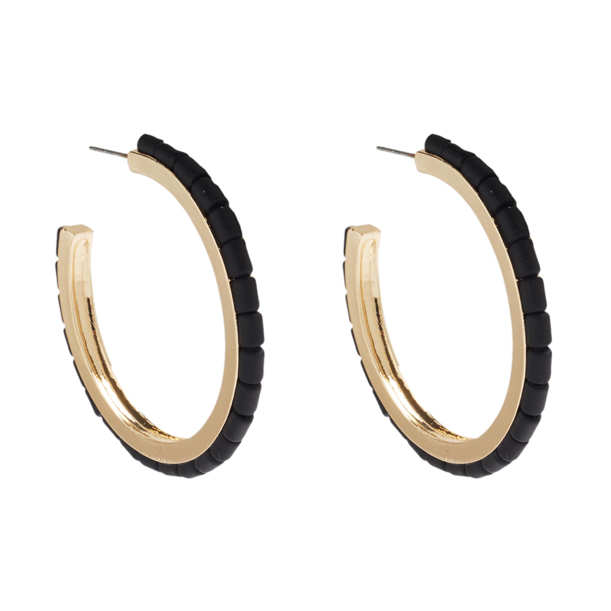 Женские серьги Parfois 191483 ONE Черный