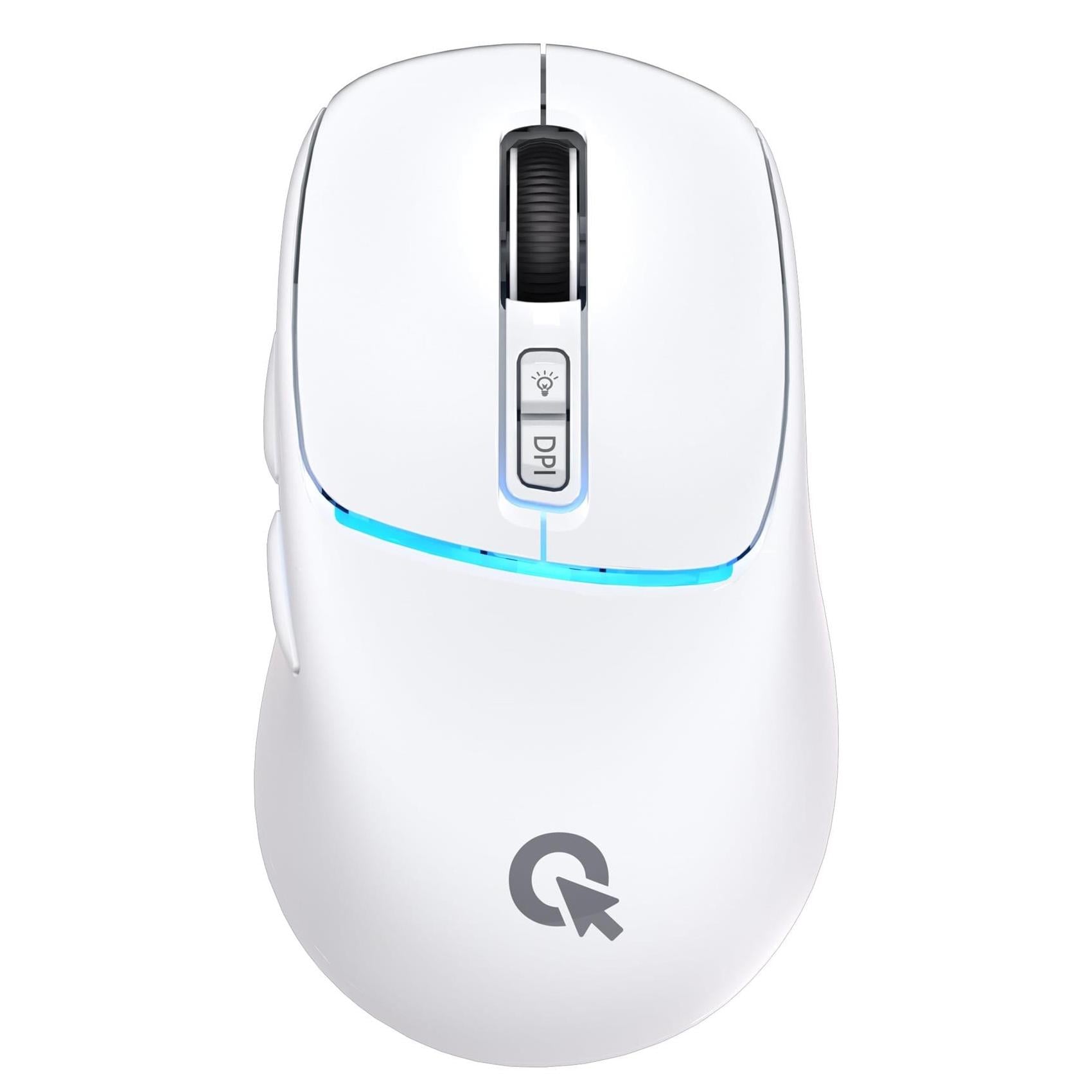 Компьютерная мышка беспроводная OfficePro M468W 2,4 ГГц/Bluetooth White (M468W)