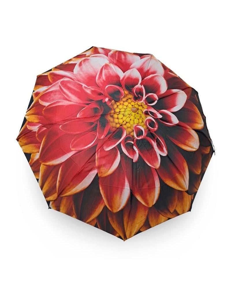 Зонтик женский автомат TOP RAIN №704/4 Цветок большой 9 спиц 3 сборки (30222742)