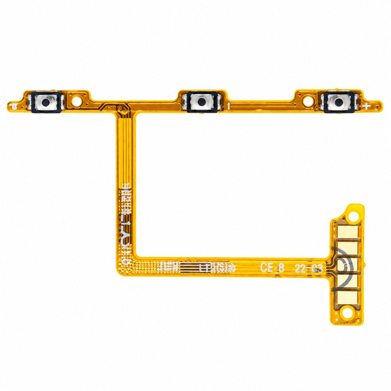 Шлейф Flat Cable для Tecno Spark 6 с кнопкой включения/кнопками регулировки громкости (000552631) Шлейф Flat Cable для Tecno Spark 6 с кнопкой включения/кнопками регулировки громкости (000552631)