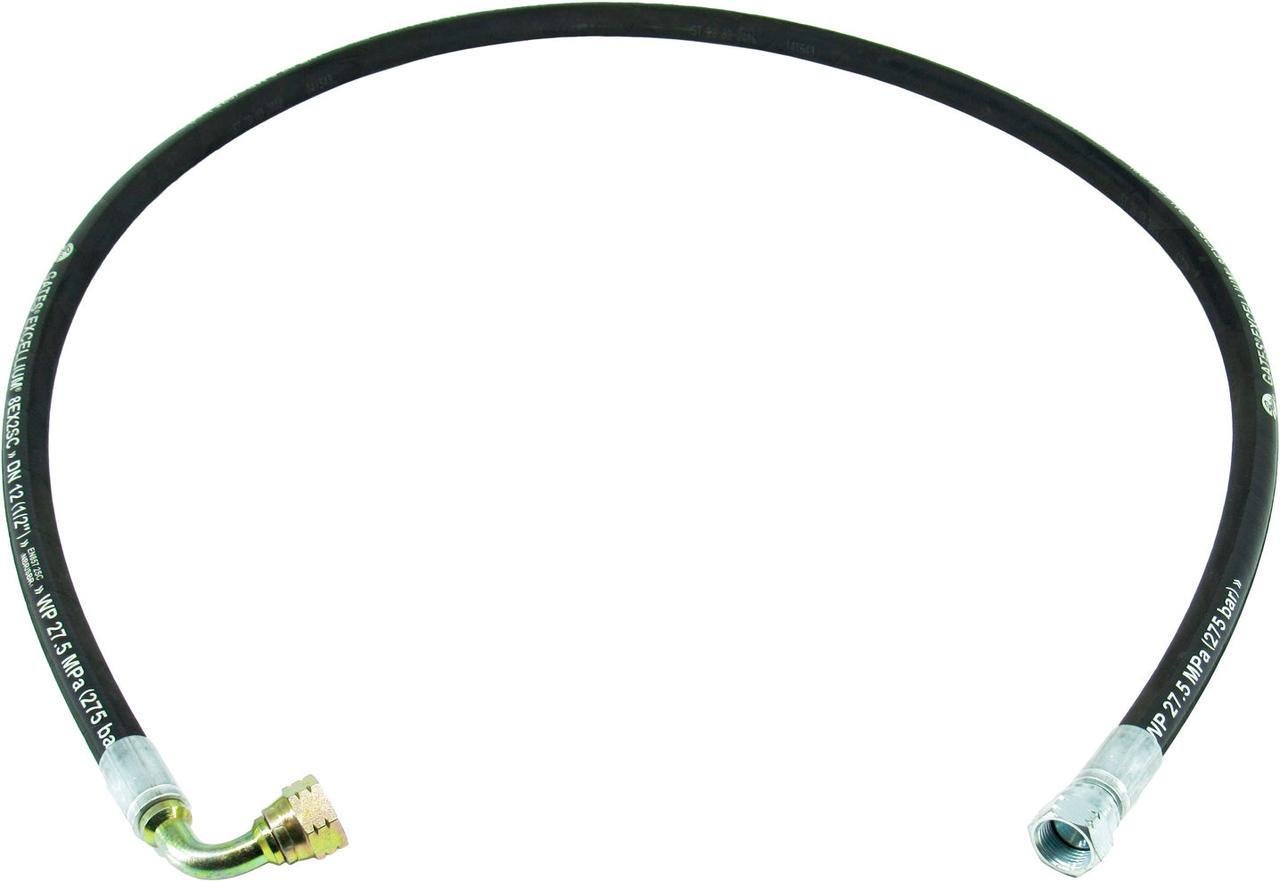 Шланг гидравлический высокого давления для погрузчиков GATES 27 изогнутый L-1,7 м