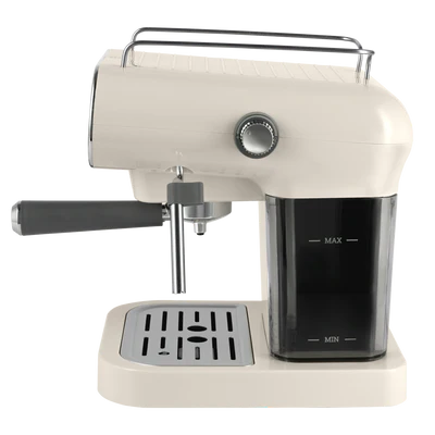 Кавомашина ріжкова Vintage Cuisine 15 бар із насадкою для спінювання 1,2 л Кремовий - фото 5 Кавомашина ріжкова Vintage Cuisine 15 бар із насадкою для спінювання 1,2 л Кремовий - фото 5