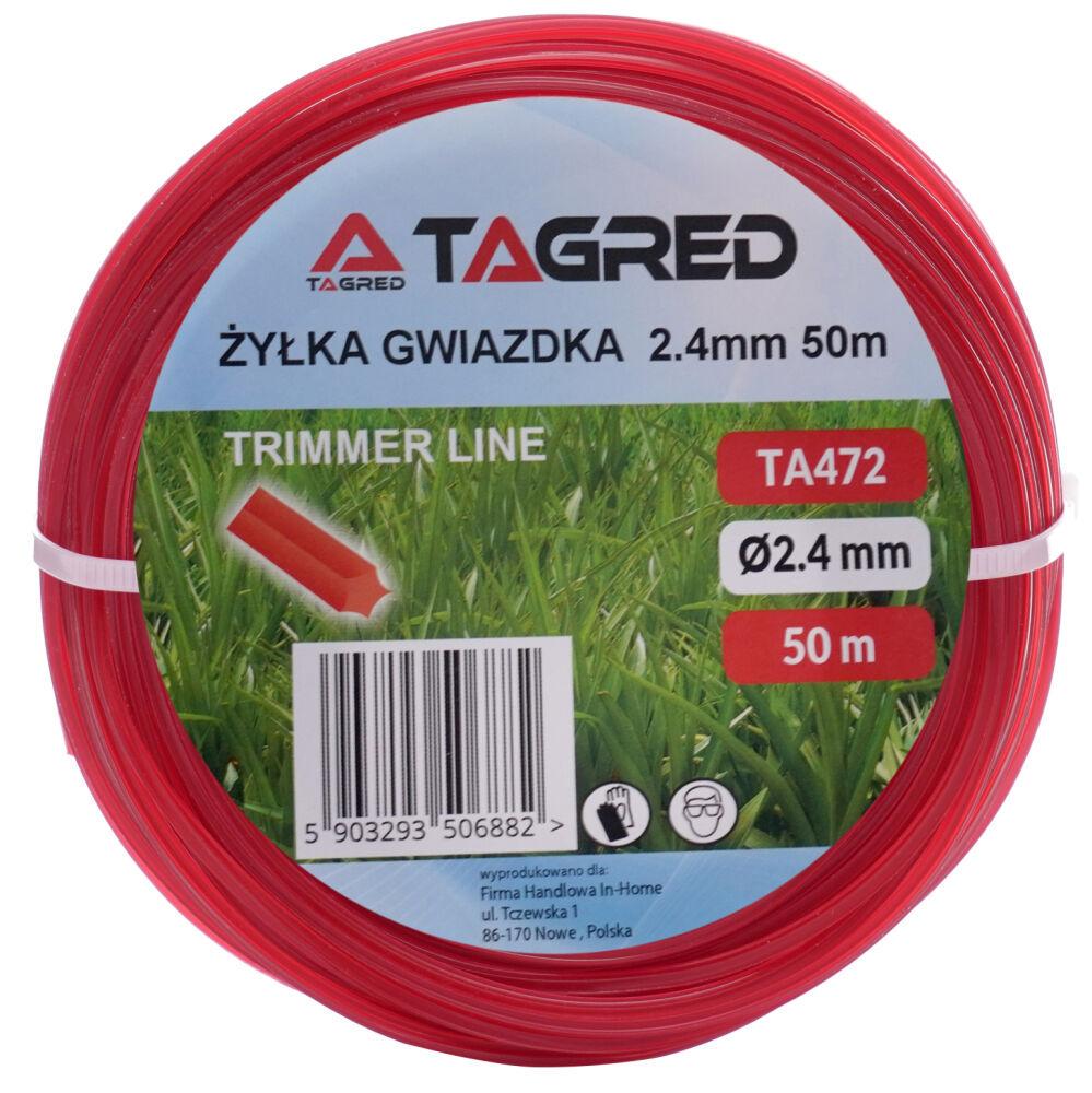 Леска для бензиновой косы/триммера TAGRED TA472 2,4 мм x 50 м