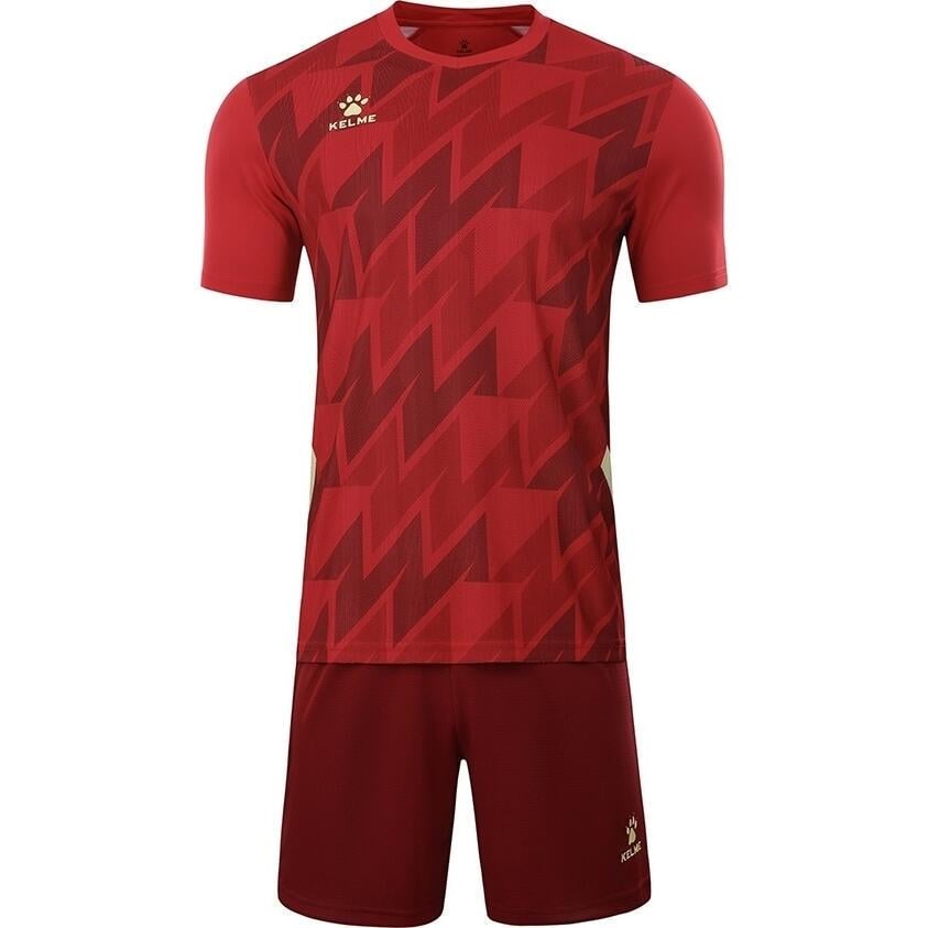 Комплект футбольної форми Kelme OVIEDO M Червоно-бордовий (8351ZB1084.9600)