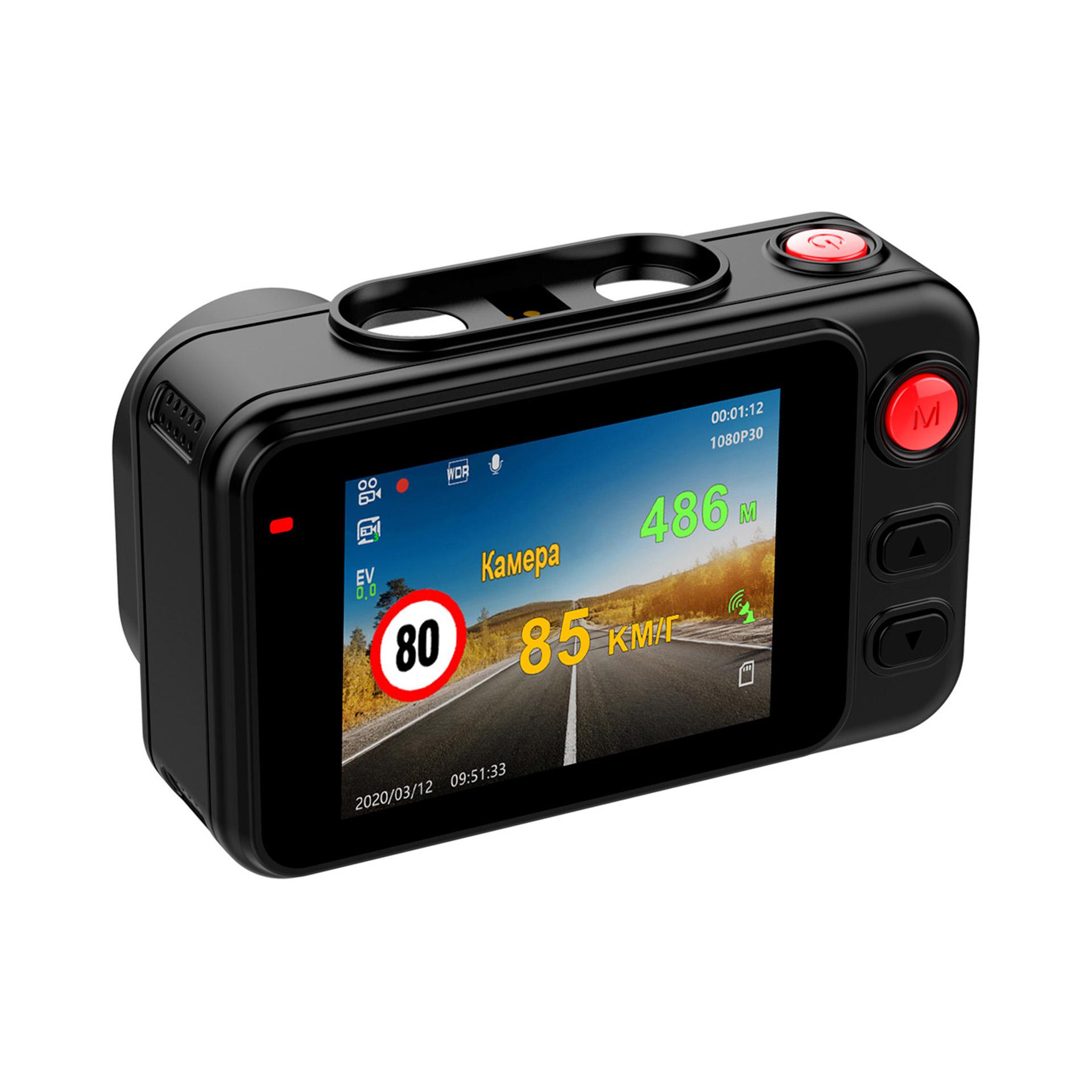 Відеореєстратор автомобільний Aspiring Expert 9 Speedcam Wi-Fi GPS 2K 2 камери (EX123SS) - фото 4