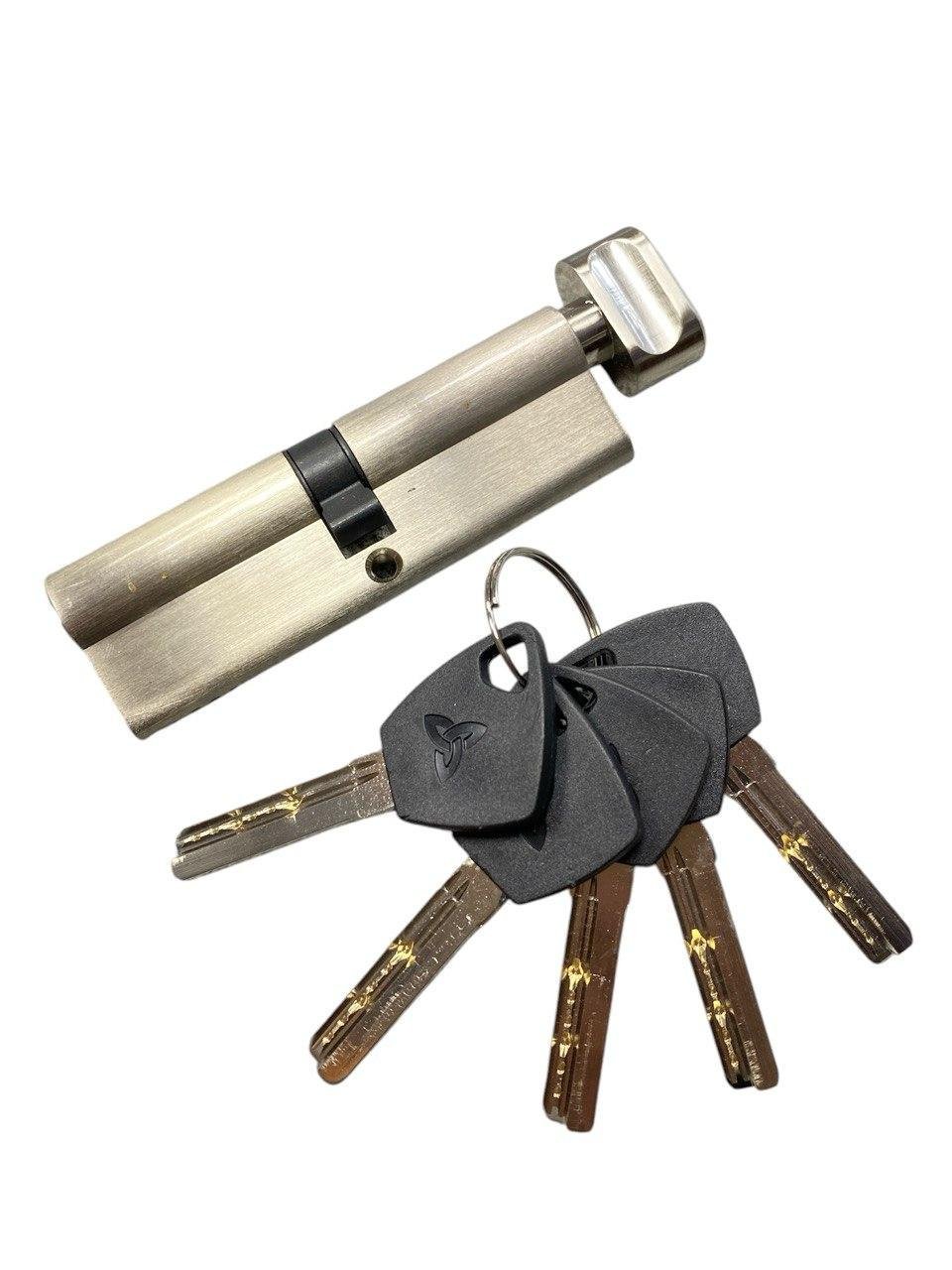 Циліндр латунний Kedr BRASS M 100 ZCN 50x50T brass key (ЗФ 6194) - фото 2 Циліндр латунний Kedr BRASS M 100 ZCN 50x50T brass key (ЗФ 6194) - фото 2