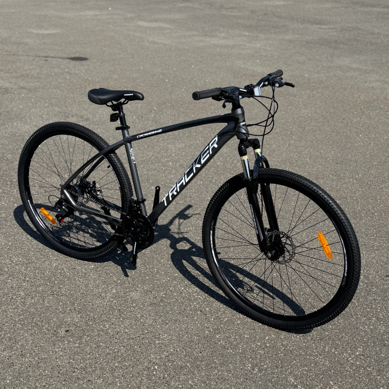 Велосипед Cross 29" Tracker 2025 Рама 18" Black/Grey