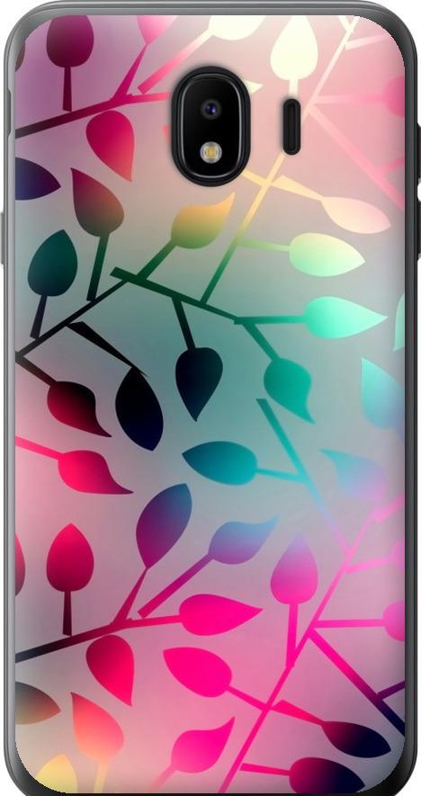 Чехол на Samsung Galaxy J4 2018 Листья (2235u-1487-42517)