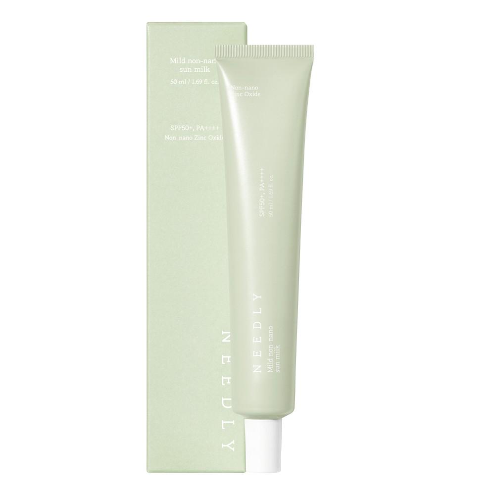 Сонцезахисний крем-молочко Needly Mild non-Nano Sun Milk SPF 50+ 50 мл (8809455421154)