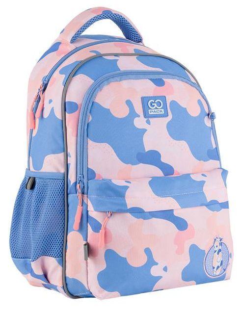 Рюкзак школьный для девочки младших классов GoPack Education GO24-182M-4 Funny CowCat (2296749376)