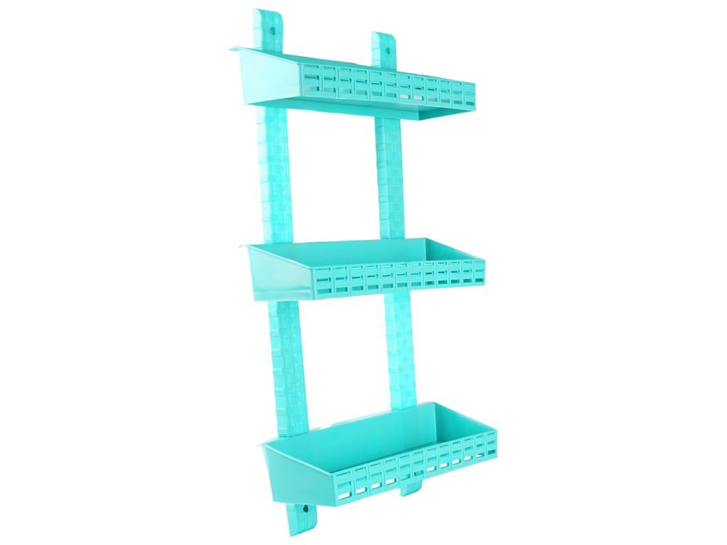 Полка прямая Rotange 58х30х11 см Бирюзовый MCS-BK123-2