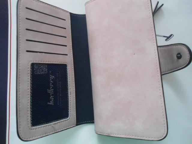 Гаманець жіночий Baellerry 2345 5 відділень під купюри 18,8х10х3 см Рожевий - фото 4 Гаманець жіночий Baellerry 2345 5 відділень під купюри 18,8х10х3 см Рожевий - фото 4