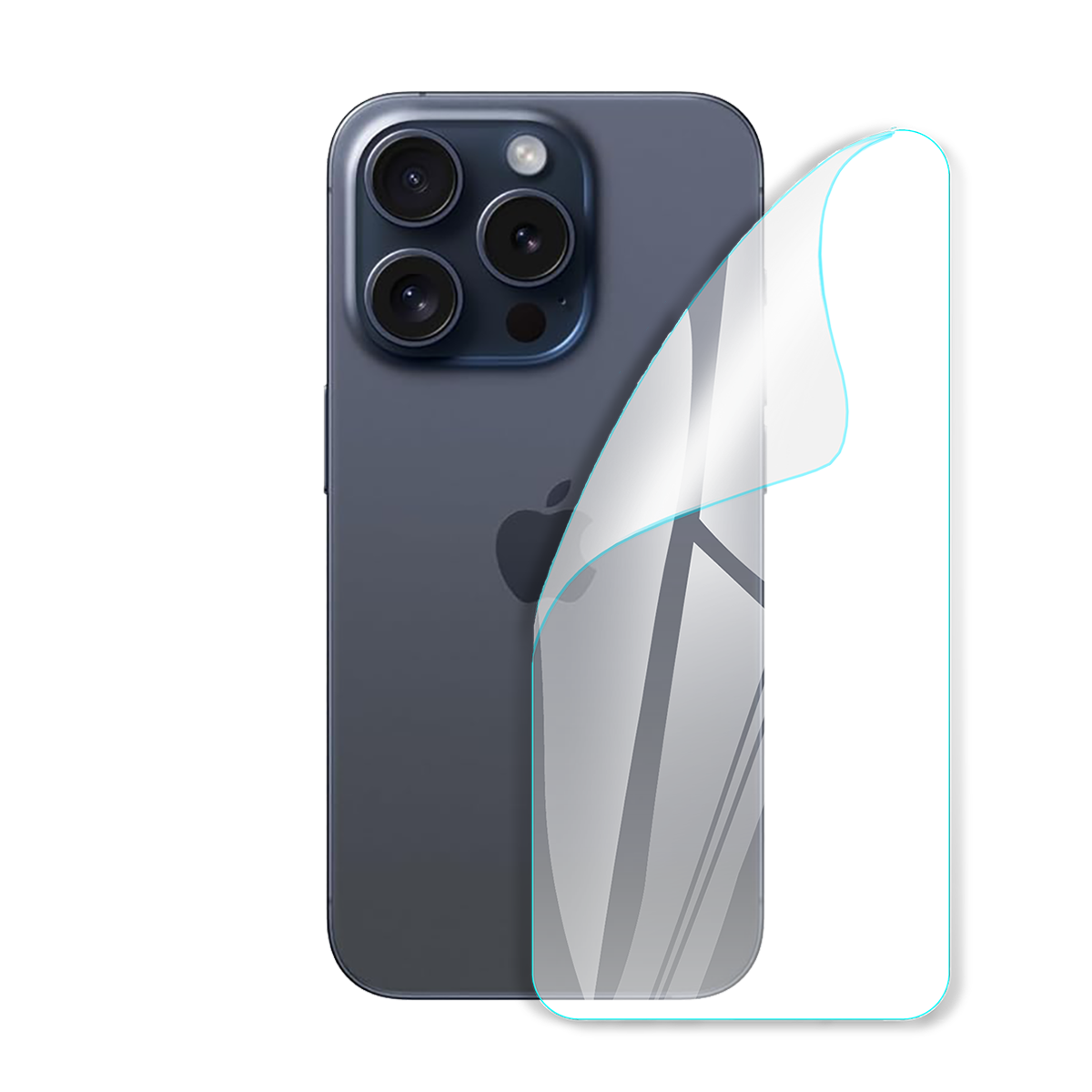 Защитная полиуретанова глянцевая пленка Medium Armor на корпус смартфона Apple iPhone 15 Pro (PF-M02CSG-002-025)