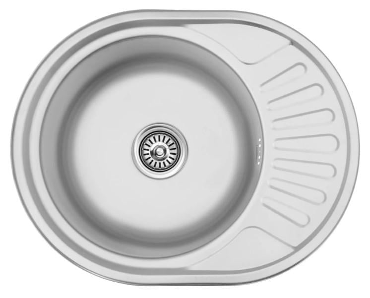Мойка для кухни Kroner KRP Satin 5745 0,8 мм (CV022775)