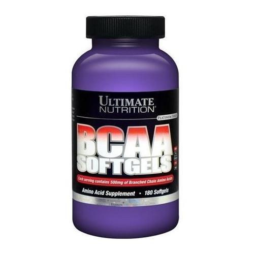 Амінокислота BCAA для спорту Ultimate Nutrition BCAA Softgels 500 мг 180 Caps