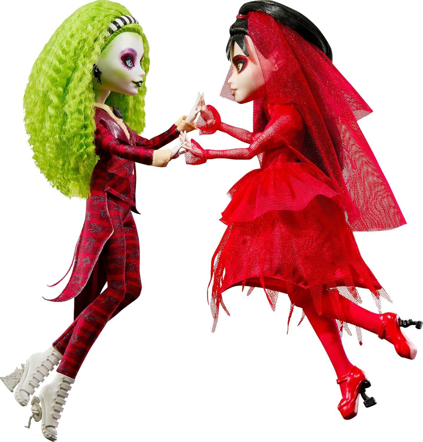 ᐉ Лялька Monster High Skullector Beetlejuice and Lydia Deetz