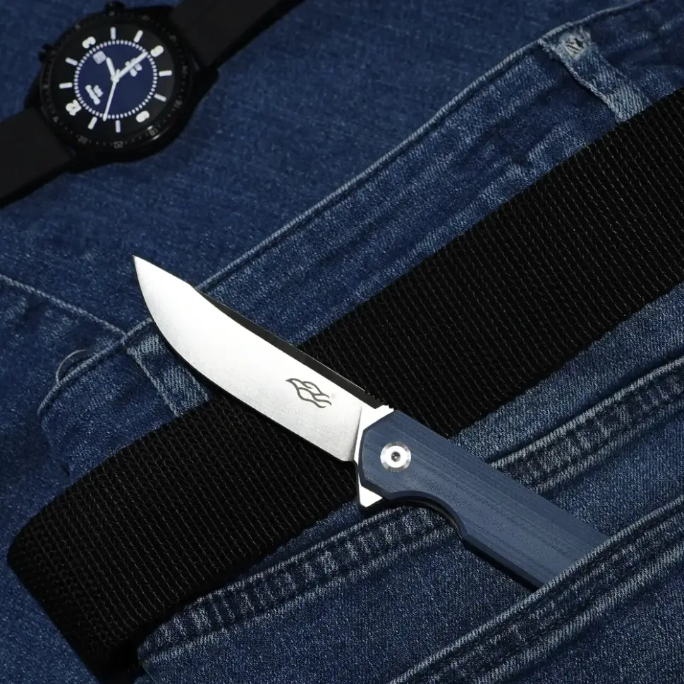 Нож складной Firebird FH41S-GB сталь D2/рукоятка G10 Зеленый (FH41S-GY) - фото 10