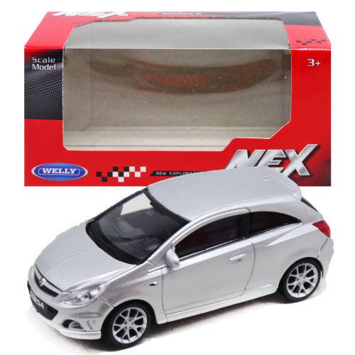 Машина металлическая Opel Corsa 1:43 Grey (195377)