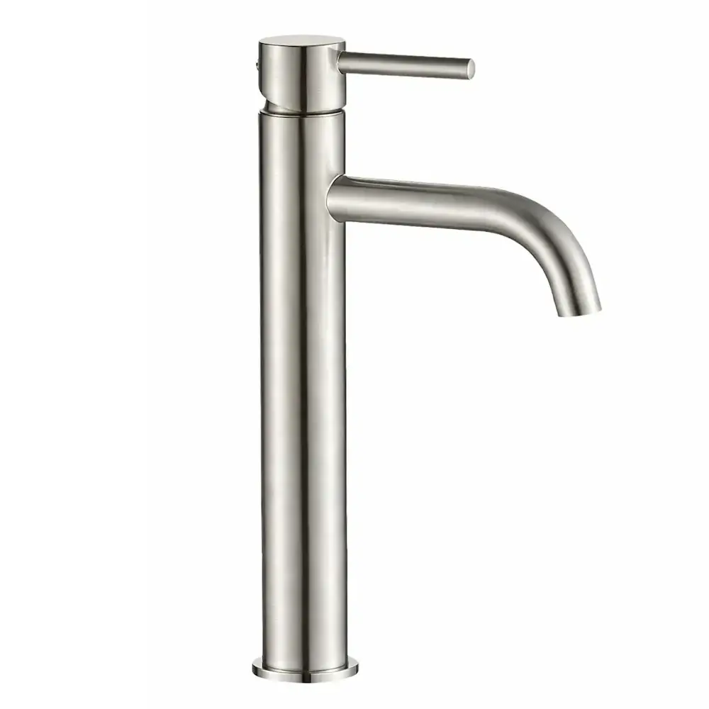 Смеситель для раковины VBI Milano однорычажный Никель (VBI-050101NI)