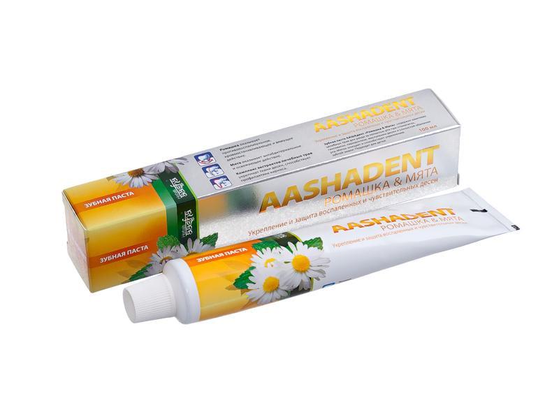 Зубная паста Aasha Herbals Ромашка-Мята 75 мл (2126)