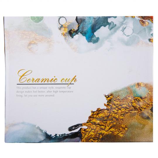 Набір керамічних кружок Elisey Квіткове натхнення з підставкою 280 мл 5 пр. (135-81-9028-018) - фото 2 Набір керамічних кружок Elisey Квіткове натхнення з підставкою 280 мл 5 пр. (135-81-9028-018) - фото 2