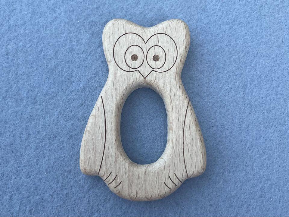 Грызунок деревянный Сова