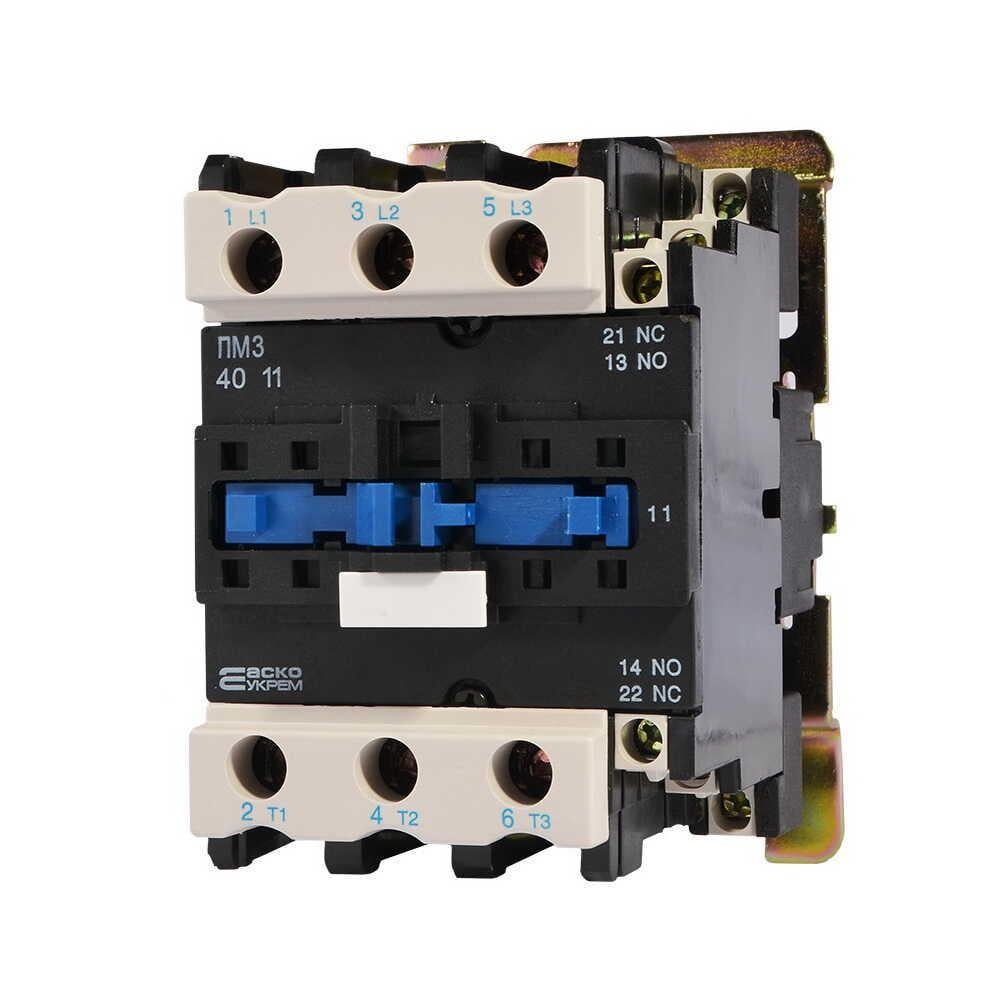 Пускатель магнитный АСКО ПМ 3-40 B7 24B LC1-D4011 (A0040010122) Пускатель магнитный АСКО ПМ 3-40 B7 24B LC1-D4011 (A0040010122)