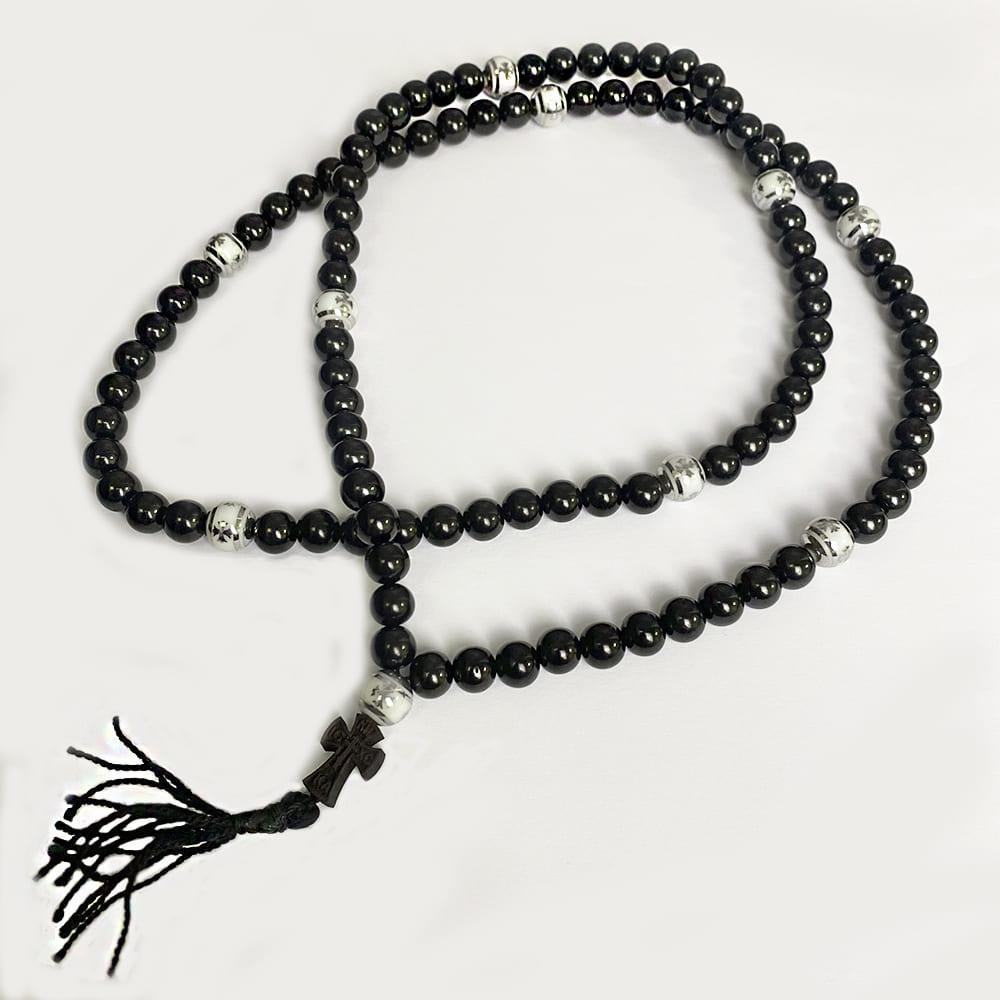 Четки Гагат на 100 бусин (1700-165)